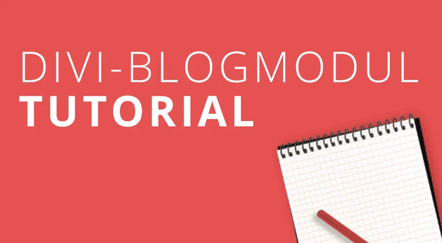 Einrichtung eines Blogs mit dem Divi-Pagebuilder.
