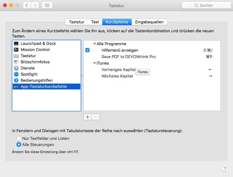 DEVONthink E-Mail als PDF speichern