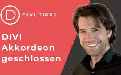 Anleitung: Divi-Akkordeons standardmäßig geschlossen (Divi Accordions all closed)