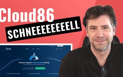Cloud86 WordPress Hosting 🚀 Schnelle Ladezeiten für deine Website