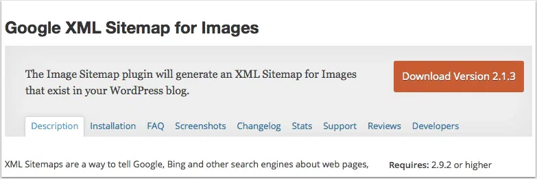 WordPress---Google-XML-Sitemap-for-Images---WordPress-Plugins