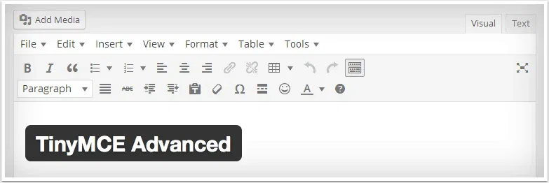WordPress---TinyMCE-Advanced---WordPress-Plugins