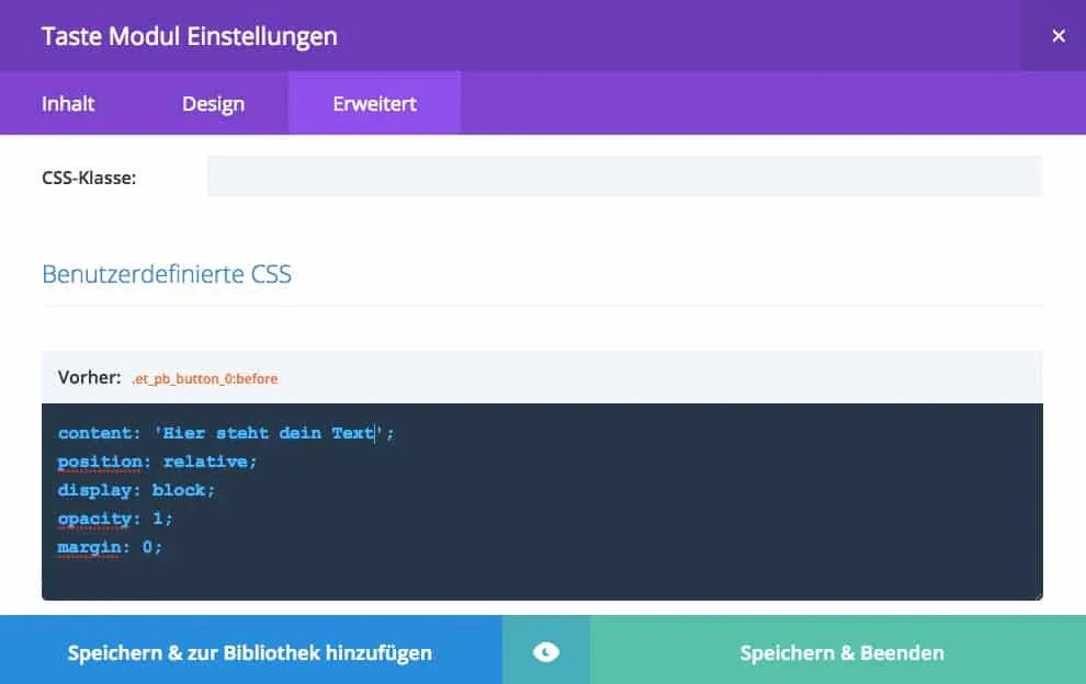 divi-taste-2-zeilig-vorher