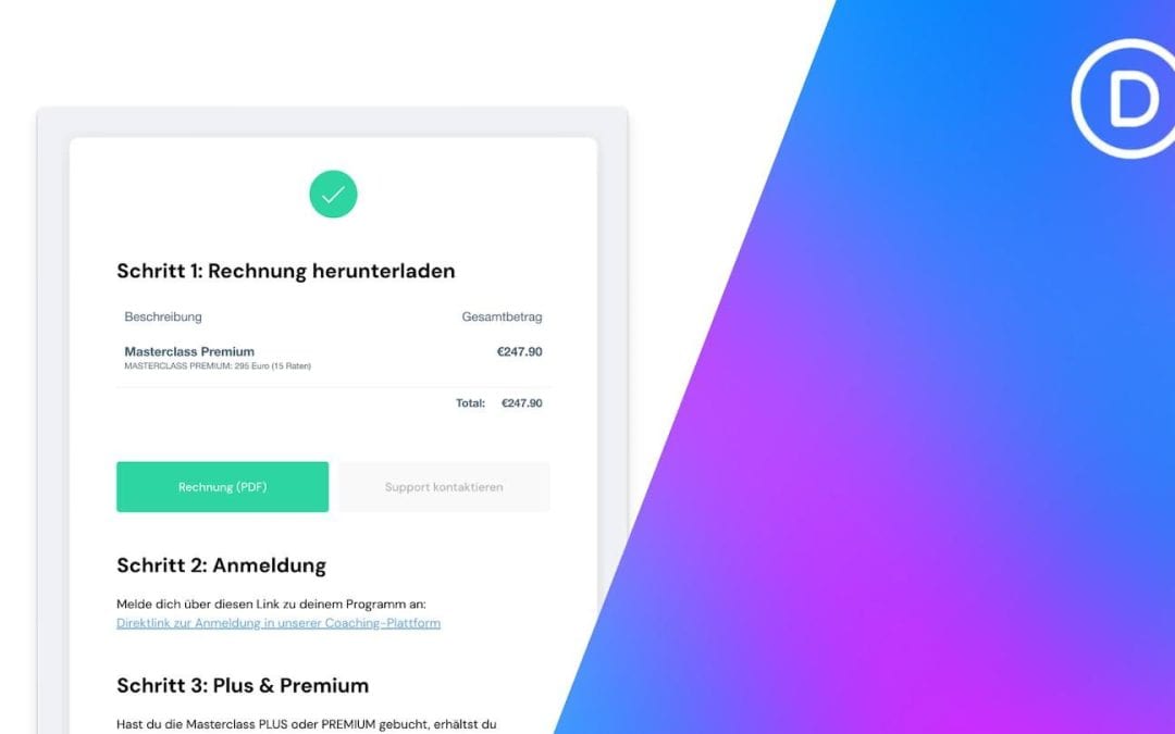 Die ultimative Anleitung zur Anpassung deiner WooCommerce Dankeseite
