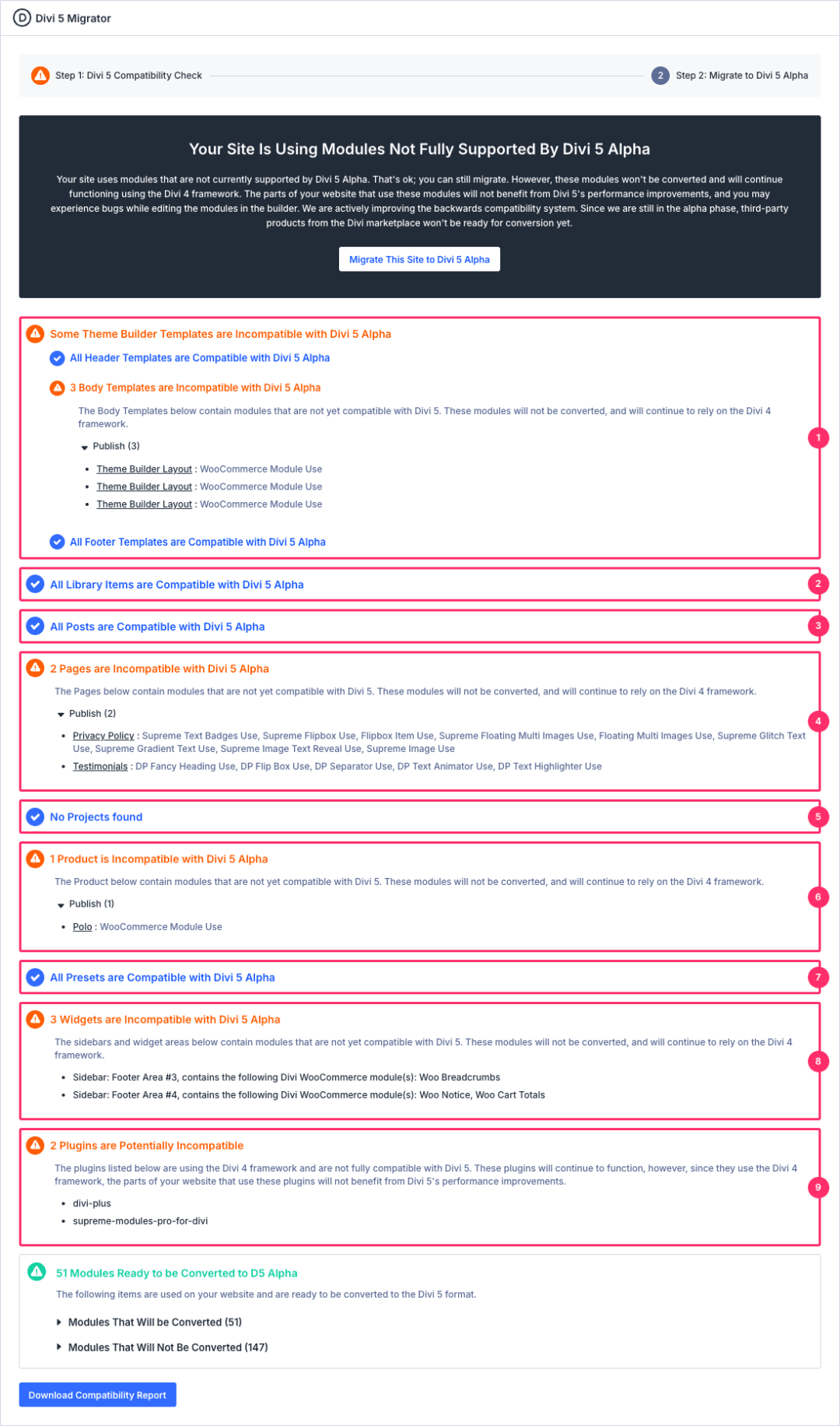 Divi5 Migrator
