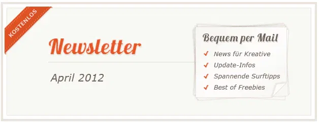 Newsletter für Kreative | 04.2012