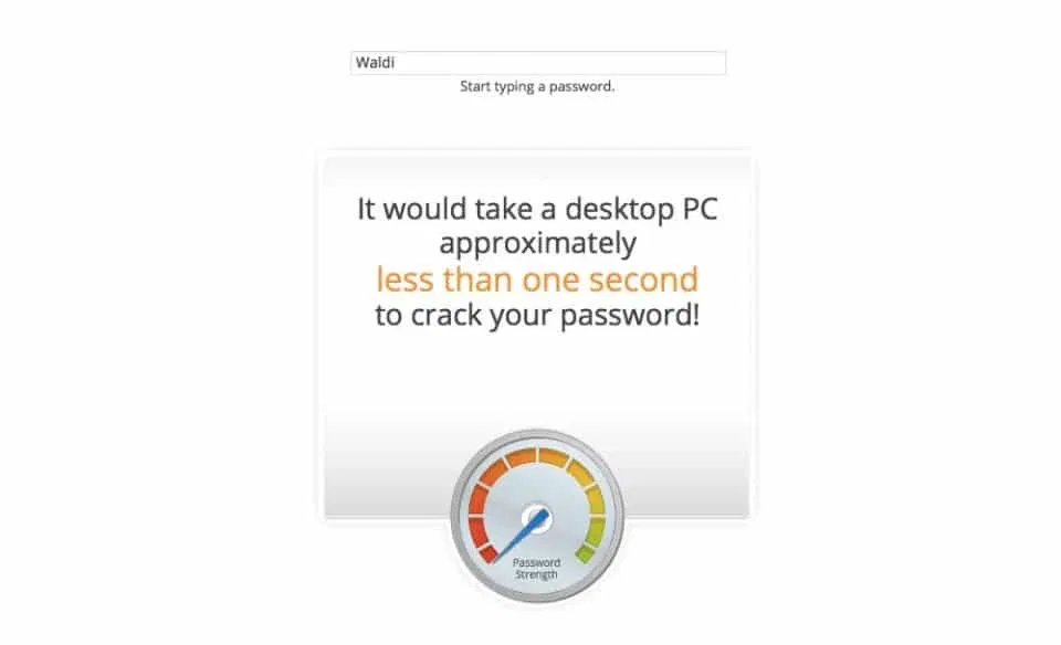 passwort sicherheit
