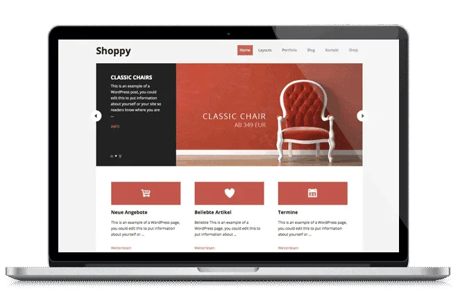 Wordpress Shop Theme WooCommerce
