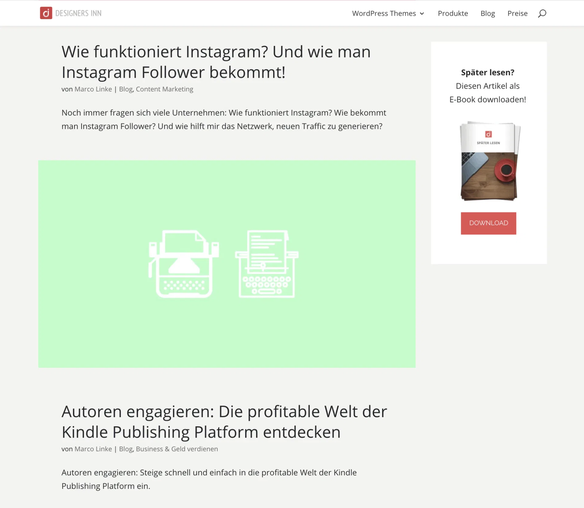 wordpress standard archiv seite
