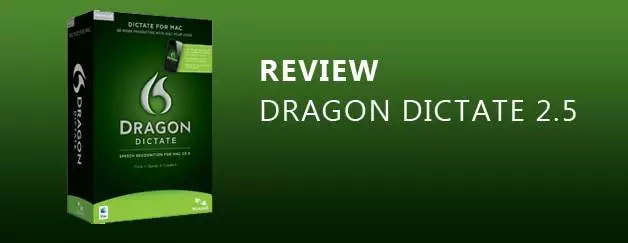 Review: Nuance Dragon Dictate 2.5
