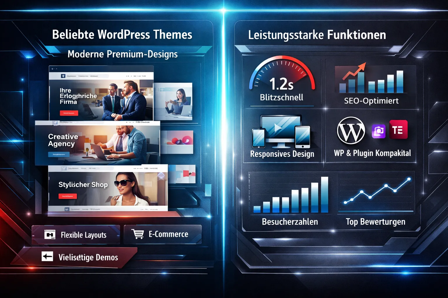 CRITICAL: ALL text, labels, headlines, annotations, and overlays in this image MUST be written in GERMAN. Do NOT use any English text. Every