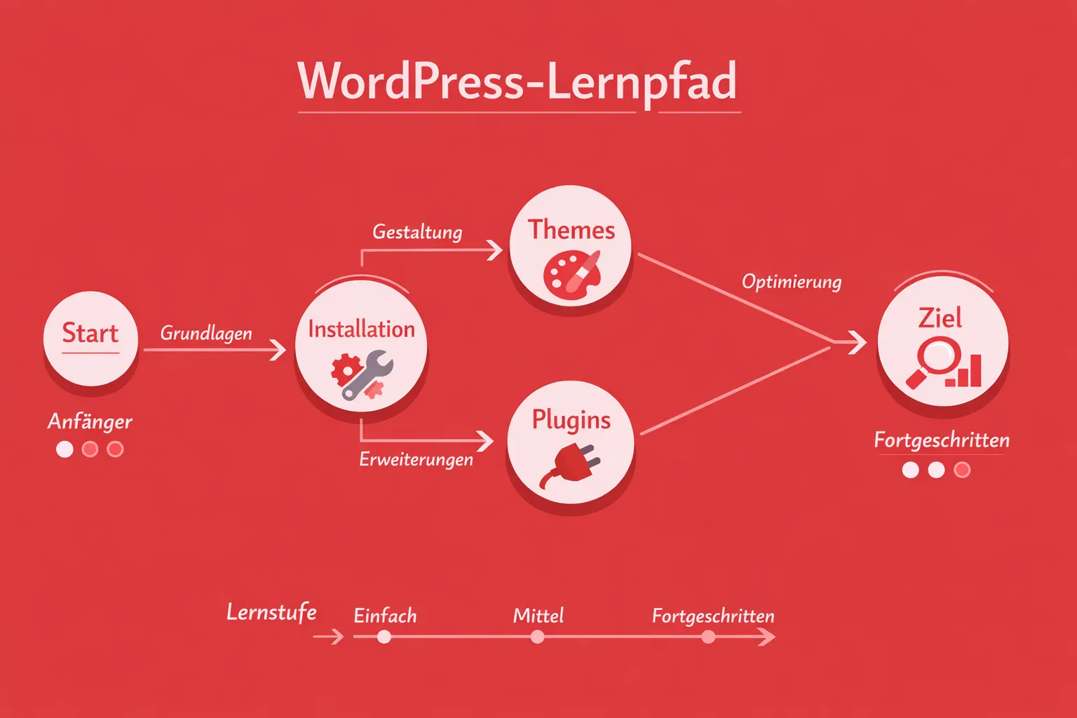 WordPress Lernpfad