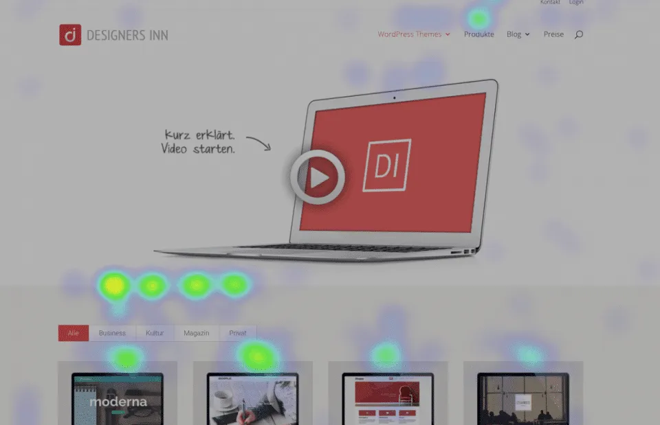 Heatmap Klick Tracking