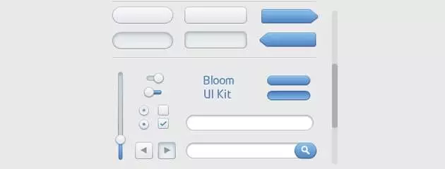 Bloom UI Kit (PSD)