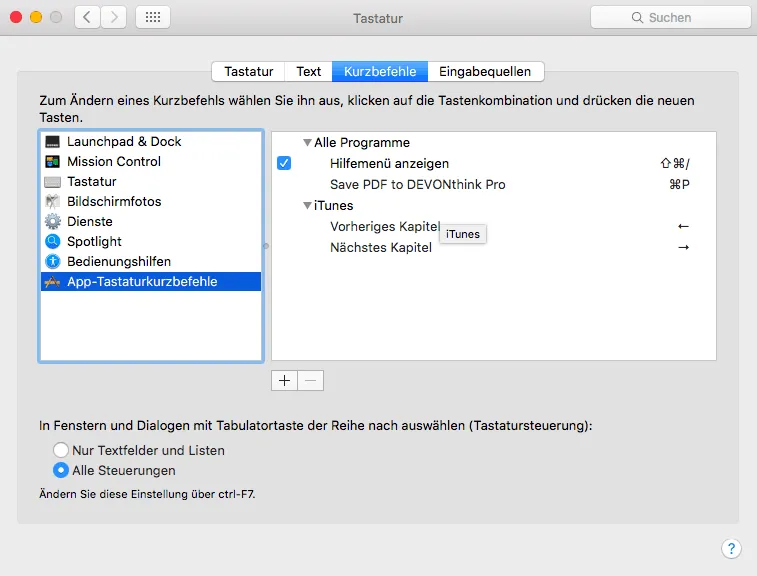 DEVONthink E-Mail als PDF speichern