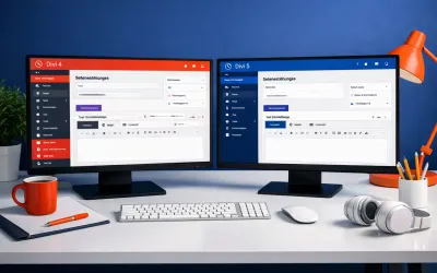 Divi5 vs Divi4 – Unterschiede und was du jetzt nutzen solltest