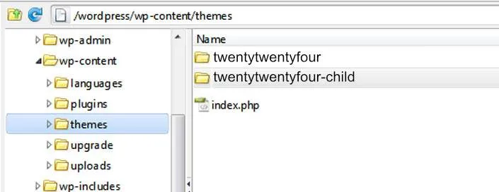 wordpress child Theme erstellen