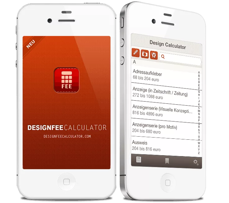 Design Fee - Design Kalkulator
