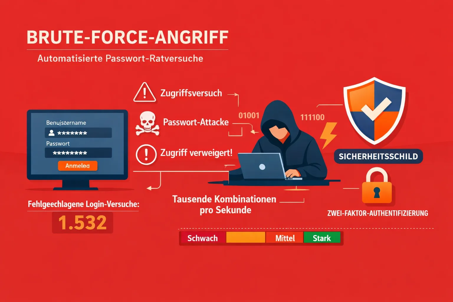 WordPress Login gegen Brute Force Angriffe schützen