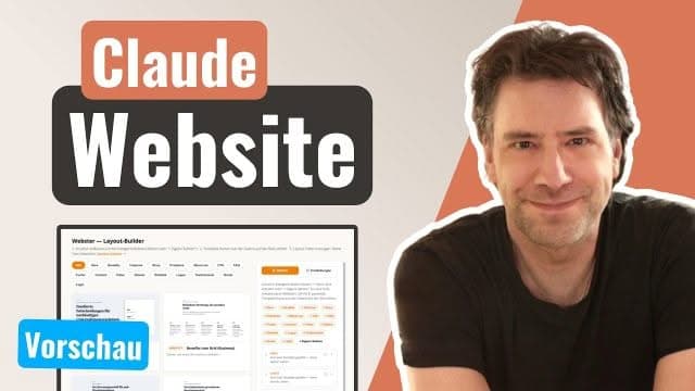Sneak Peak Webster: Website mit KI erstellen – schnell, individuell und mit sauberem HTML