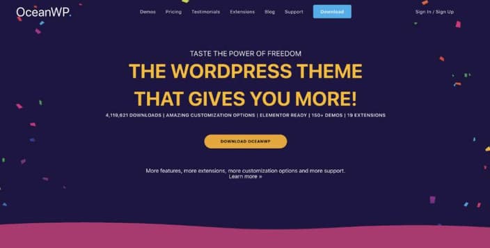 OceanWP WordPress Theme