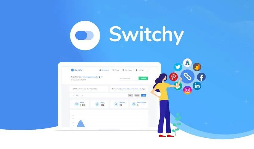 Switchy Review Shorten Links, A/BTests & RetargetingPixel