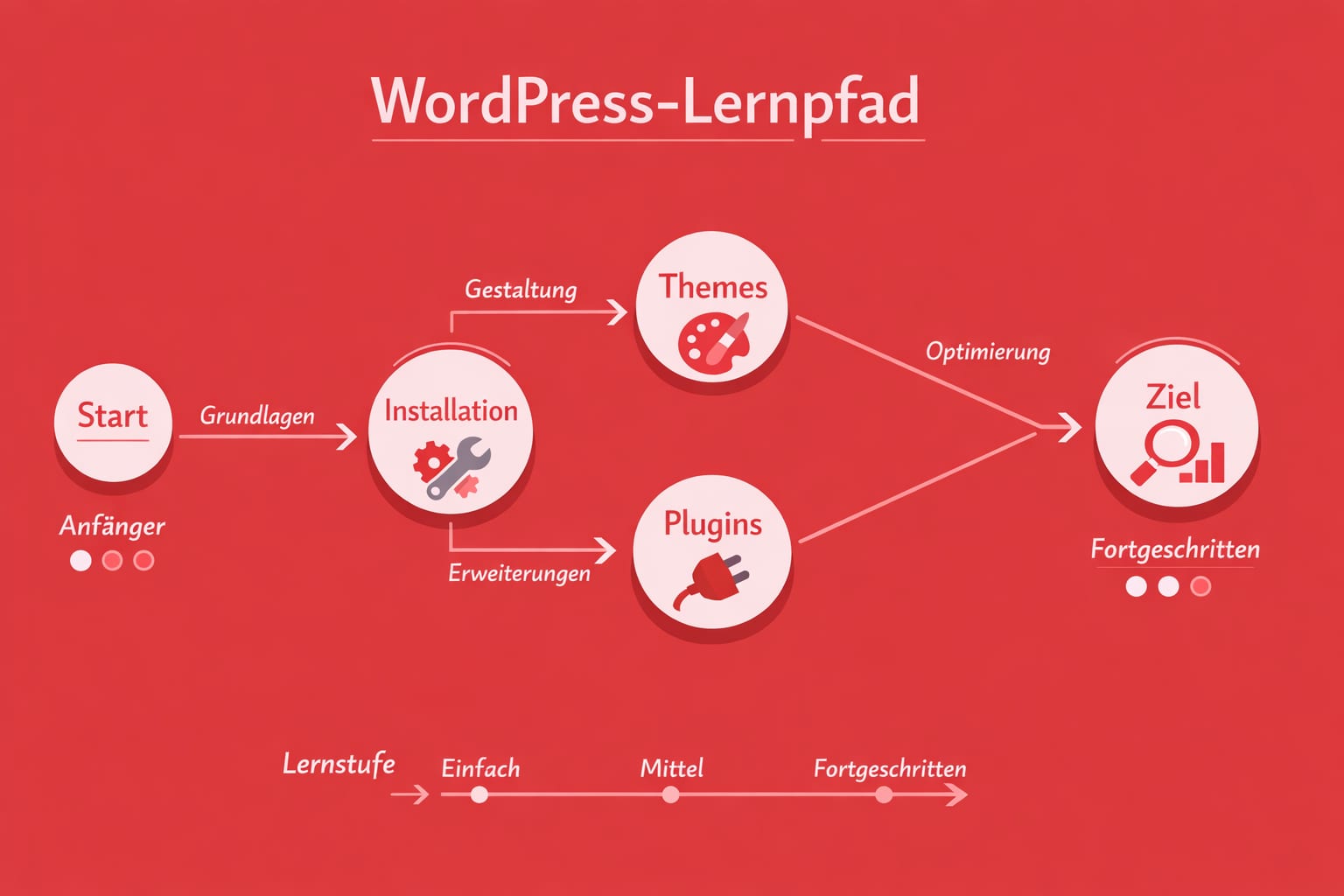 WordPress Lernpfad