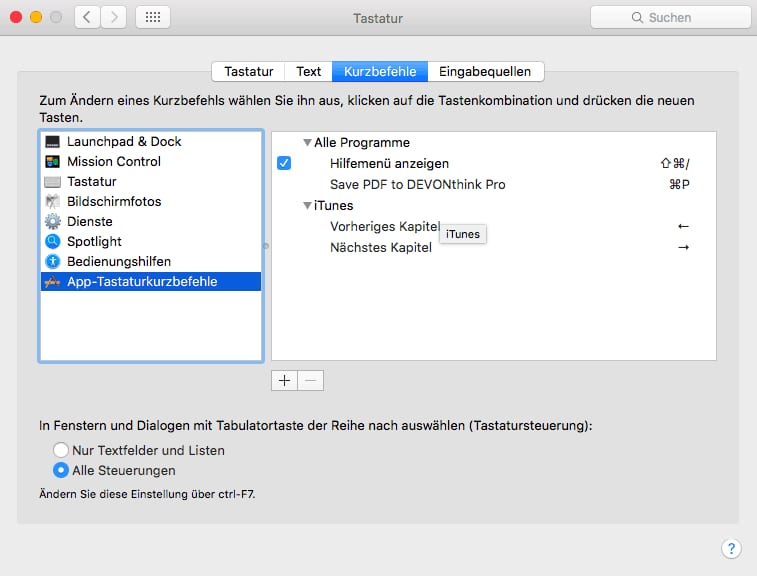 DEVONthink E-Mail als PDF speichern