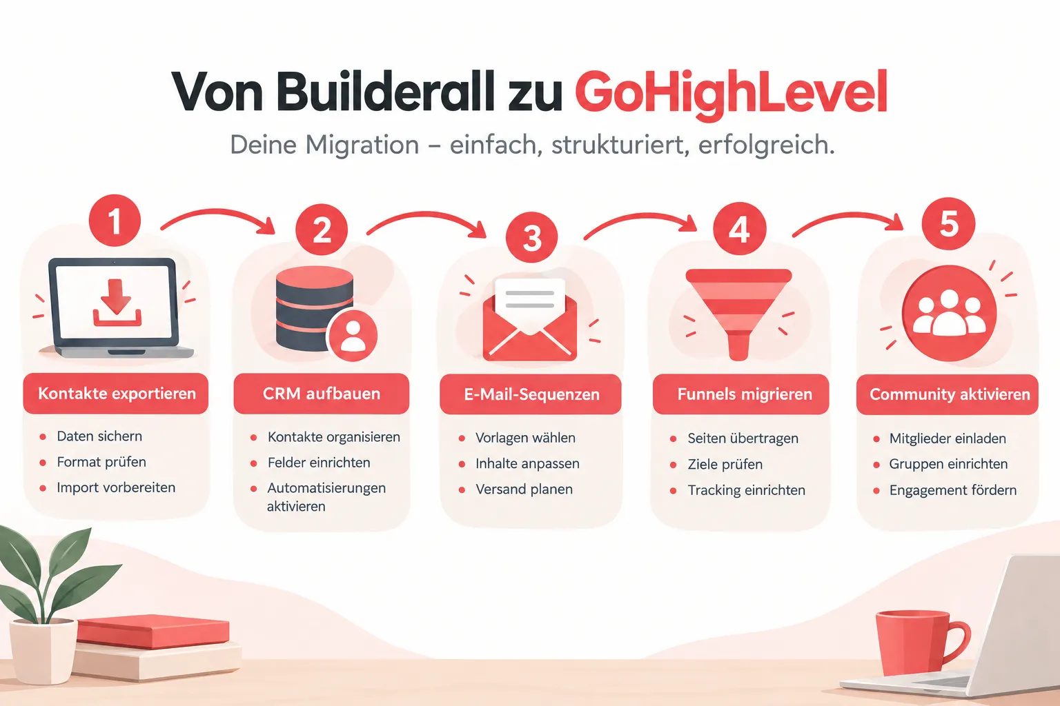 Was kann GoHighLevel, was Builderall nicht kann?