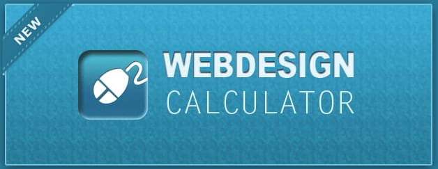 Web Kosten kalkulieren. WEB FEE.