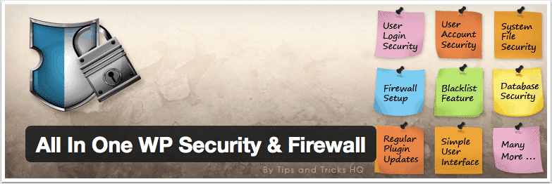 All-In-One-WP-Security: Beste WordPress Plugins