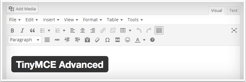 WordPress---TinyMCE-Advanced---WordPress-Plugins