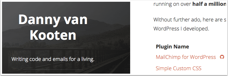 WordPress-plugins---Danny-van-Kooten