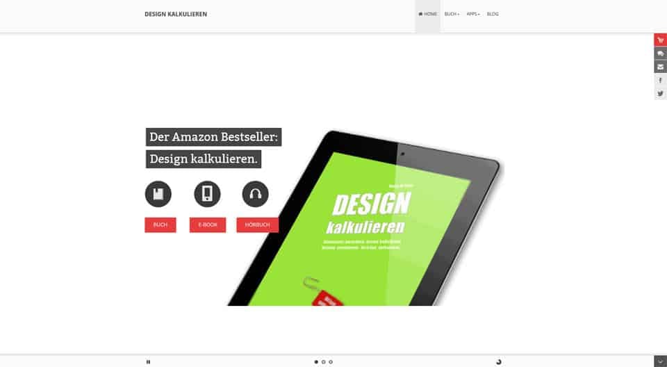 Design kalkulieren. Das Portal.