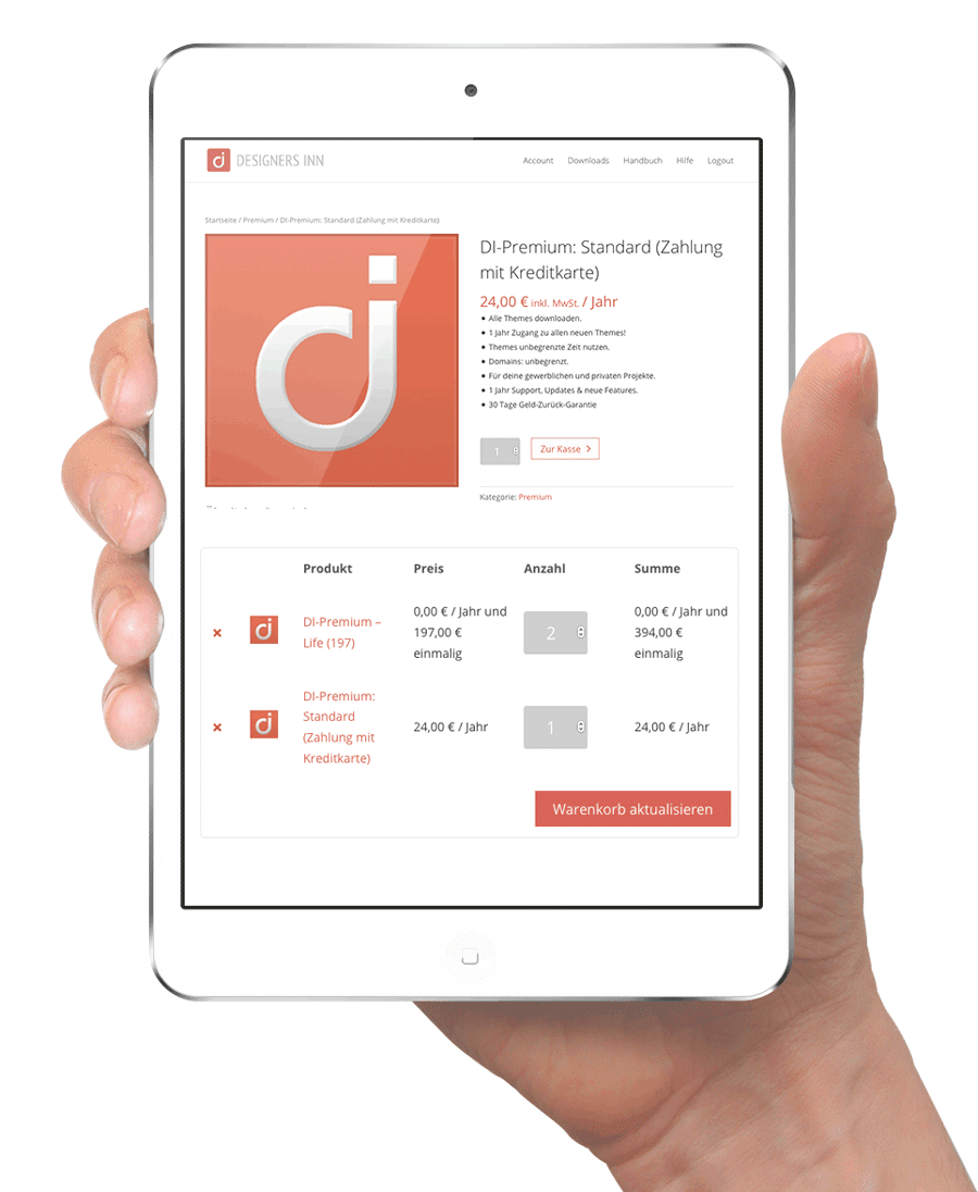 WordPress Themes shop