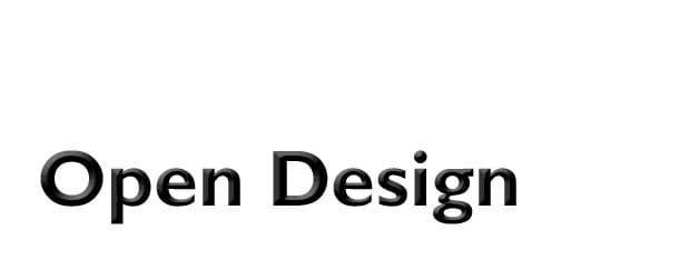 Open Design: Wenn die Kreativbranche kreativ wird