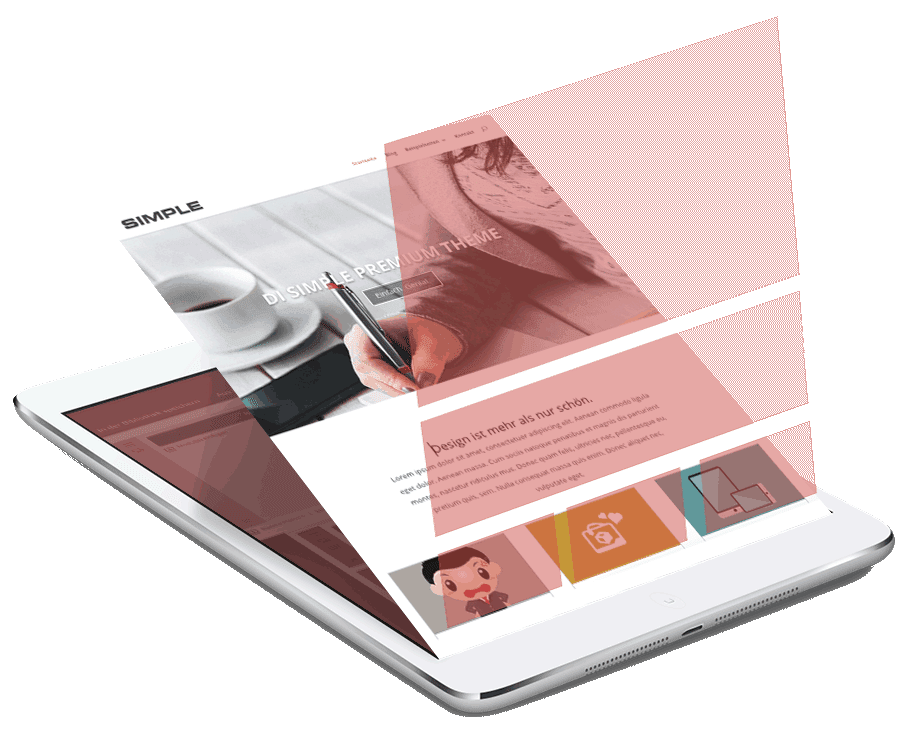 WordPress Themes visual builder