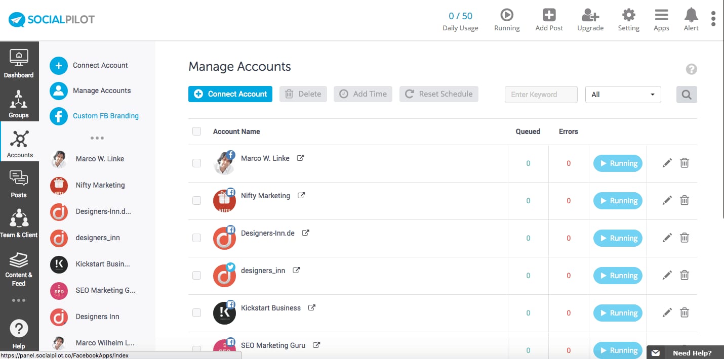 social pilot review